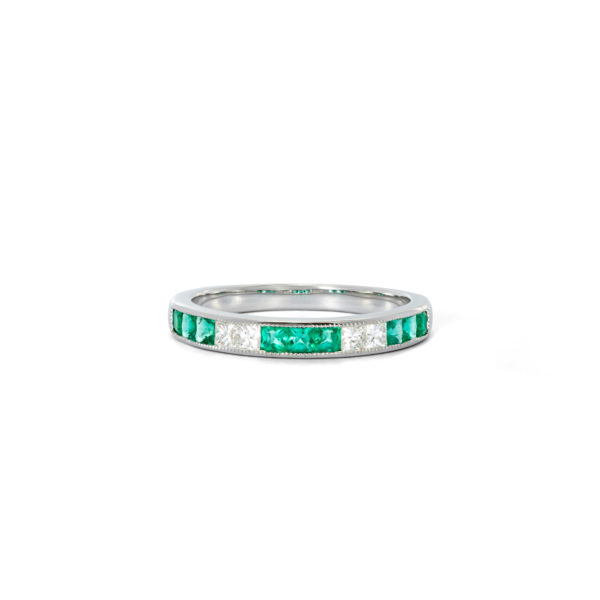 Emerald & Diamond Ring - LAMB2101