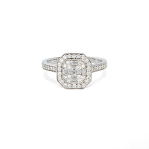 Diamond Cluster Ring - LAMB2279