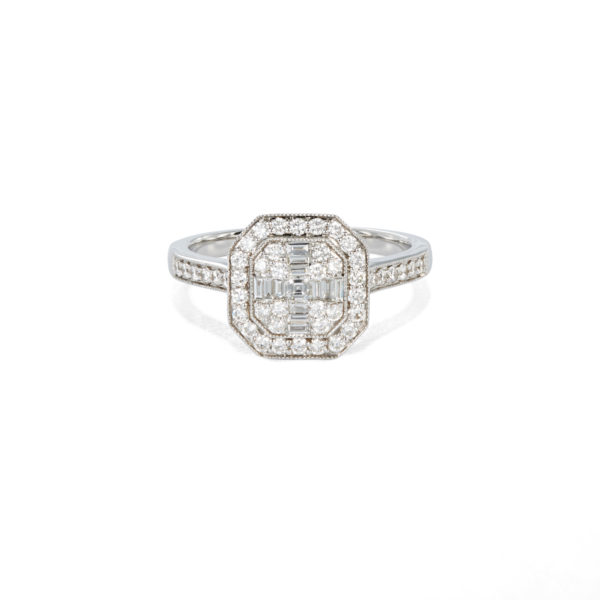 Diamond Cluster Ring - LAMB2279