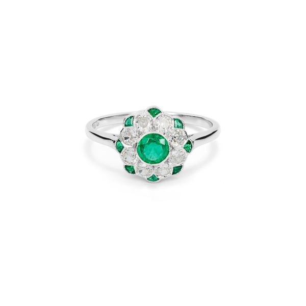 Emerald & Diamond Ring - LAMB2303