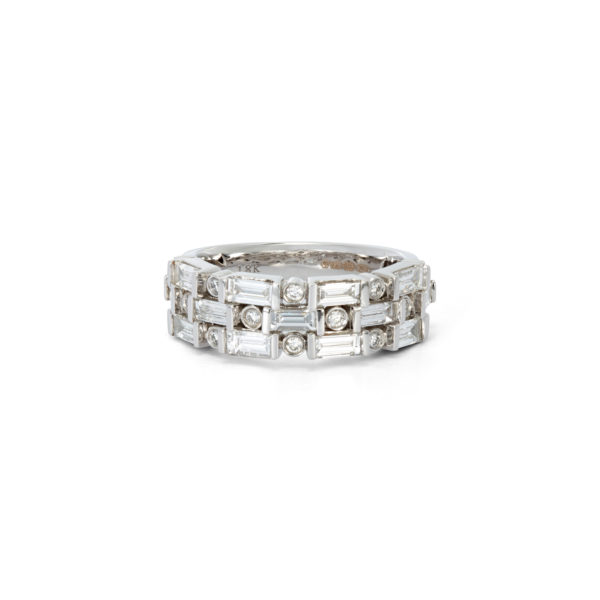 Diamond Half Hoop Ring - LAMB2493