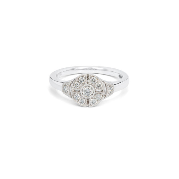 Diamond Cluster Ring - LAMB2557