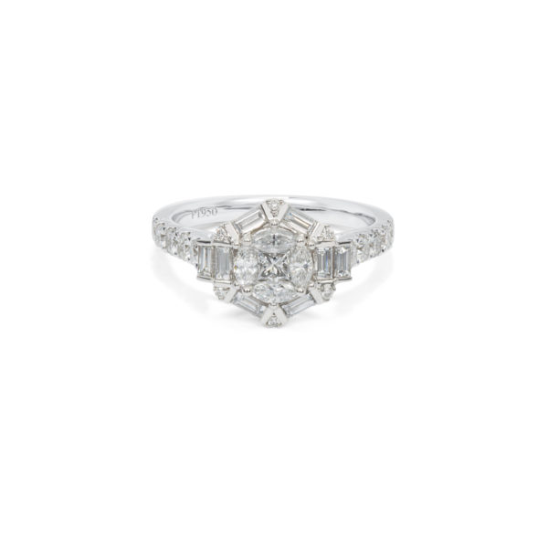 Diamond Cluster Ring - LAMB2577