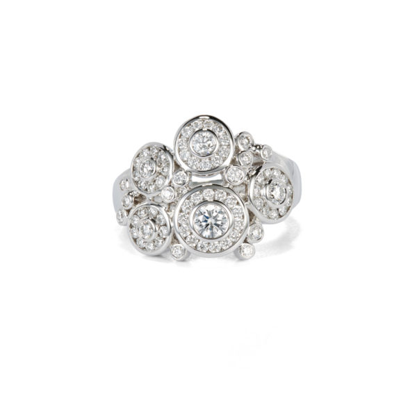 Diamond Bubble Ring - LAMB2561